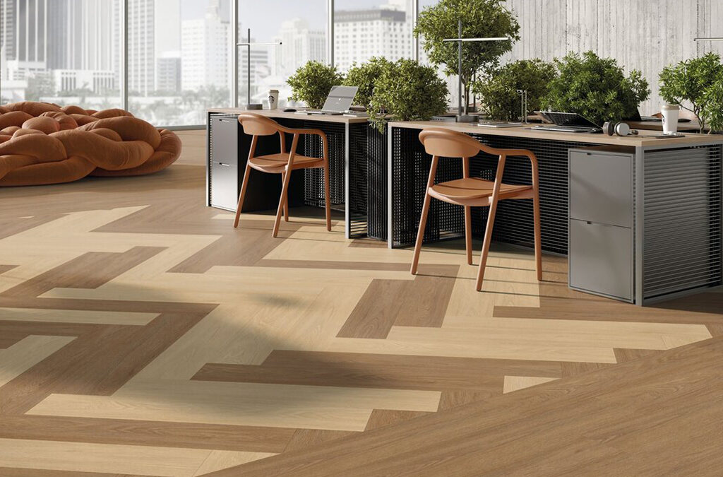 Montaj plank-uri sau dale LVT