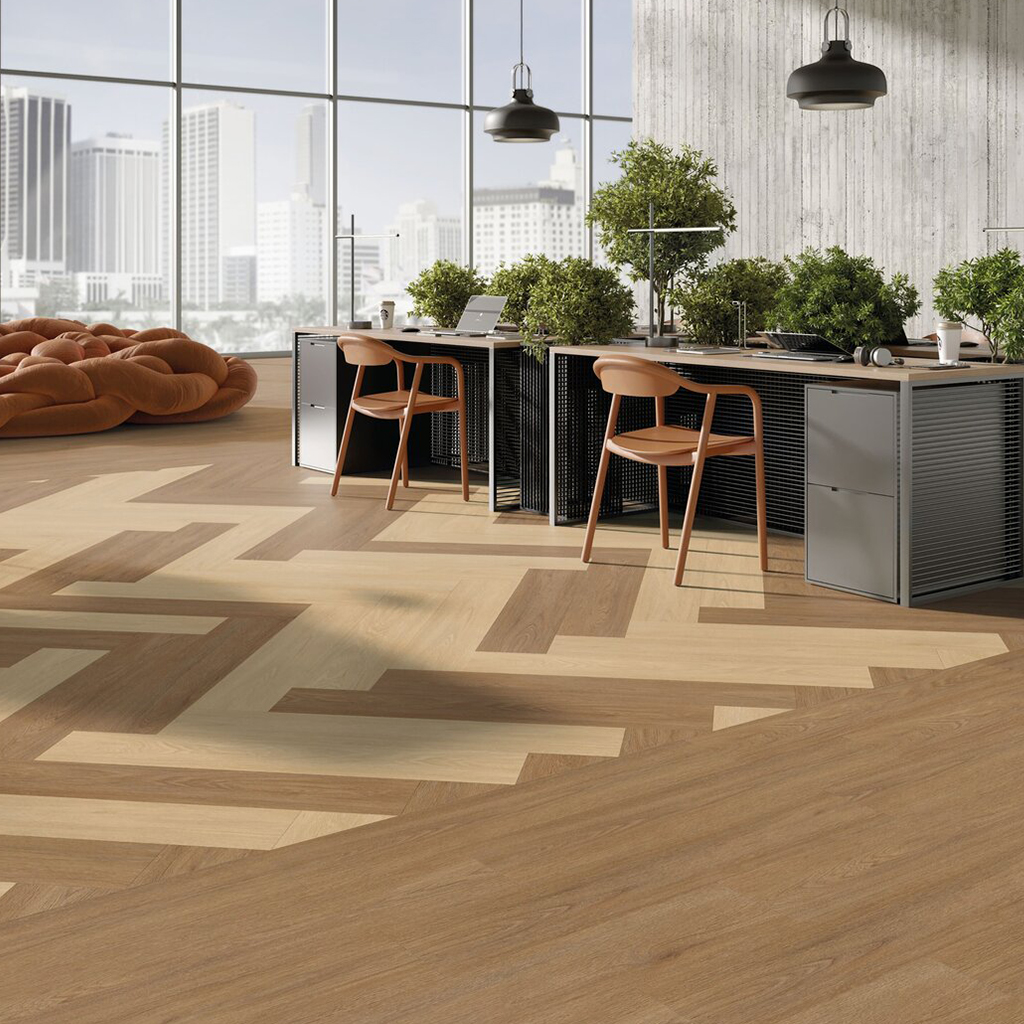 Montaj plank-uri sau dale LVT
