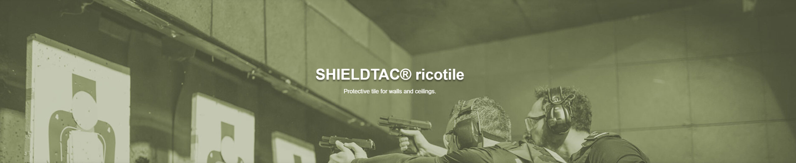 Shieldtac Ricotile placi ballistice protectii la ricoseu